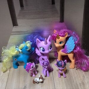 My Little Pony Magical Friends Set - Purple, Blue, Orange